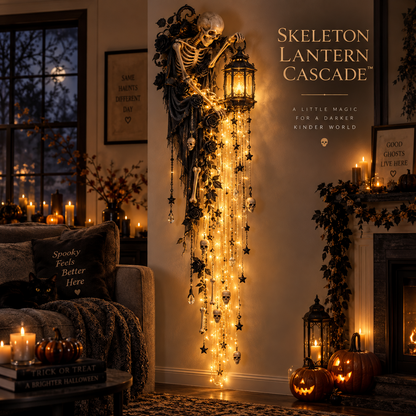 🎃 Last Day 49% OFF | Elegant Halloween Cascade Wall Lights – Spooky Seasonal Decor
