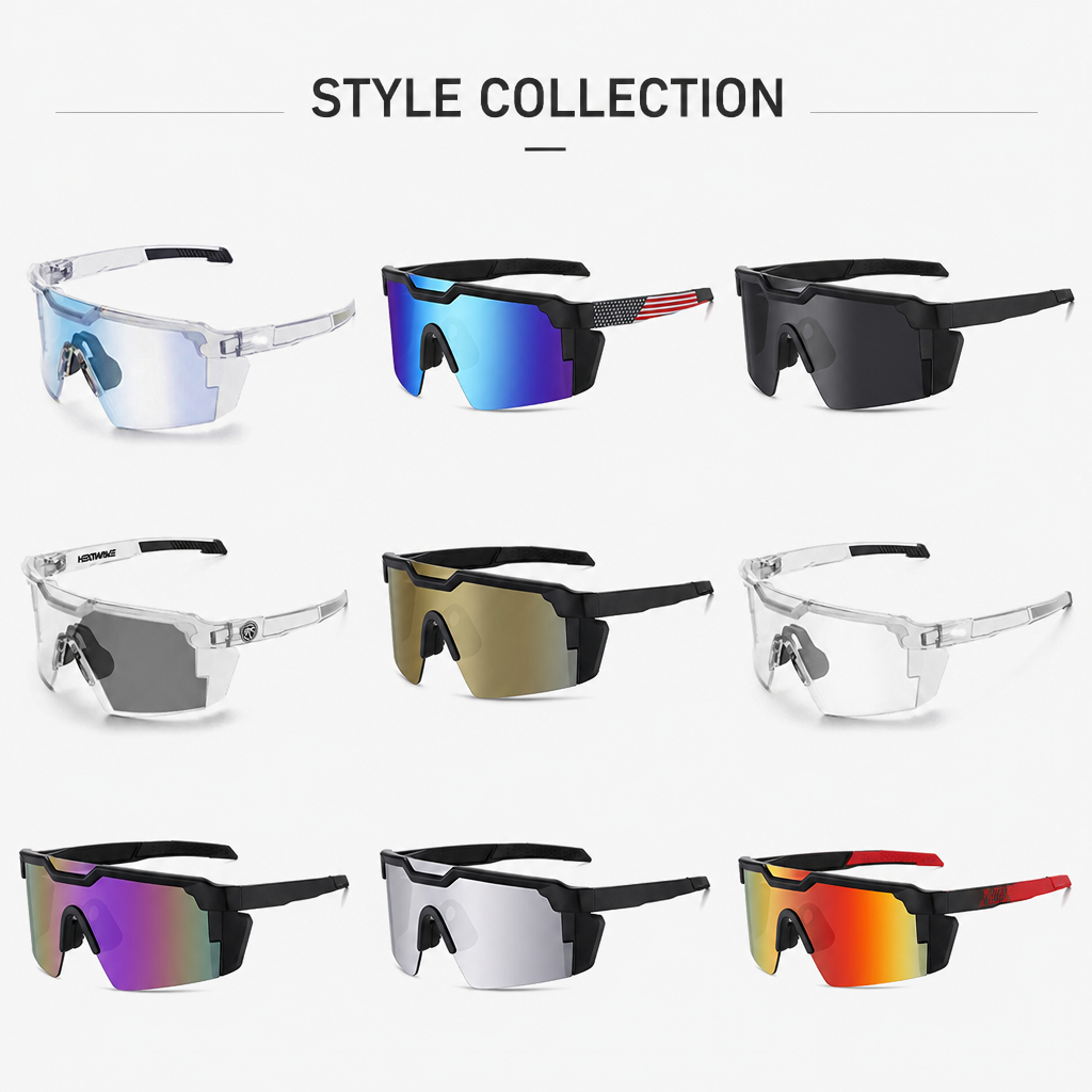 Photochromic Polarized Safety Glasses – UV400 Future Tech Aviator Sunglasses